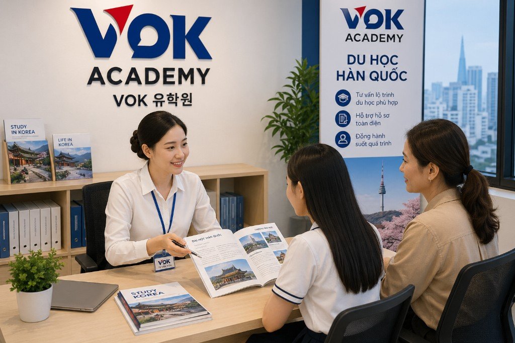 Tư vấn du học Hàn Quốc tại văn phòng VOK TP.HCM
